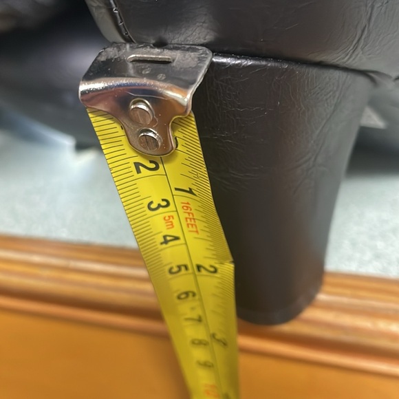 New Rue 21 zip up boots, black, size Medium (women's 6-7), with heel - Picture 10 of 10